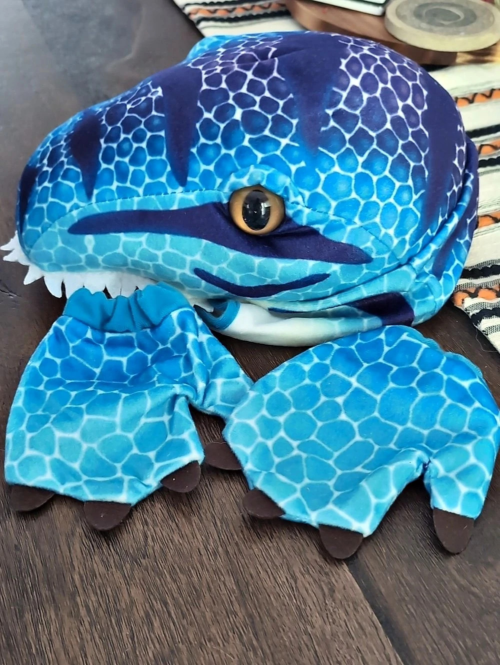 Kids Blue Dino Costume